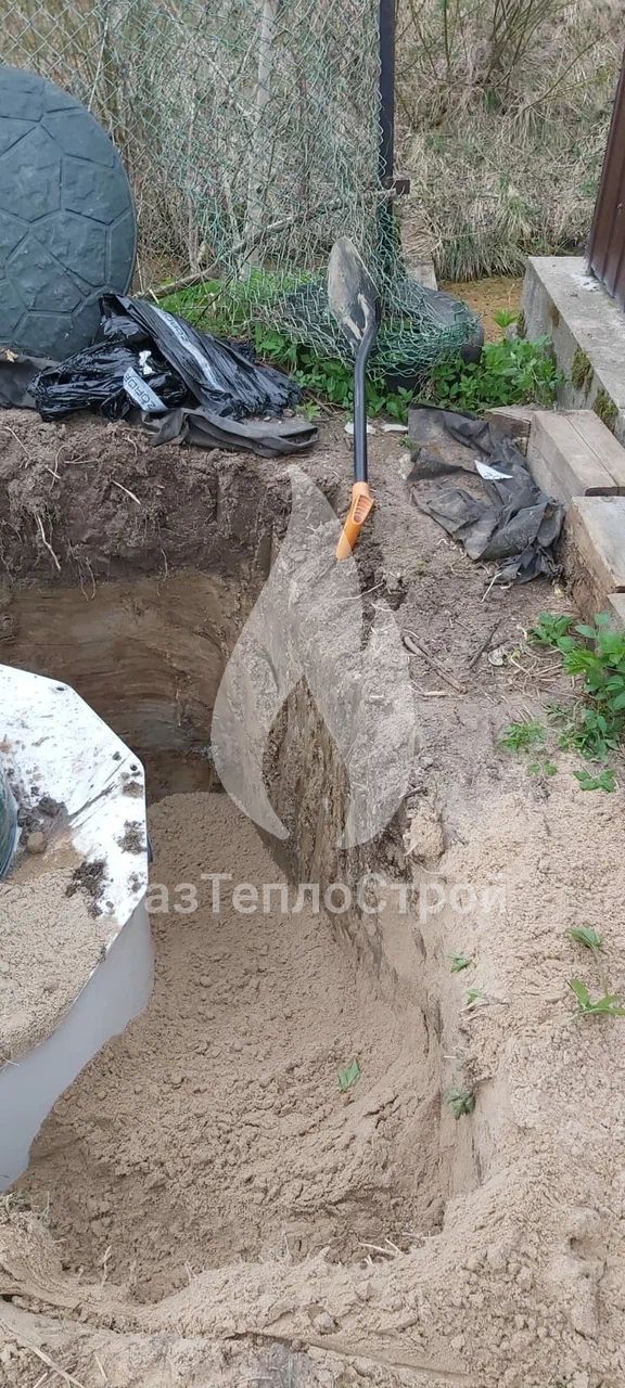 Изображение ямы для септика